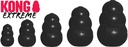 Kong Zwart Medium