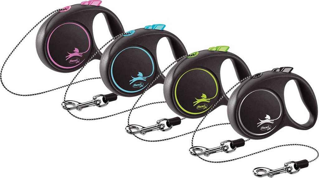 ROLLIJN BLACK DESIGN CORD XS ZWART 3 MTR