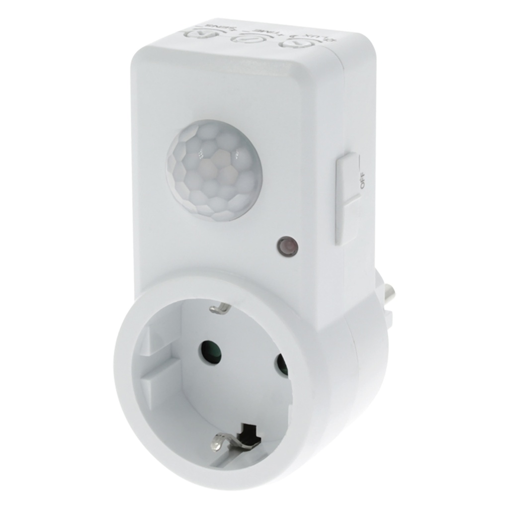 [53.301.31] Bewegingsmelder plugin randaarde ST110A Wit