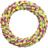Ring, touw, ø 14 cm, meerkleurig