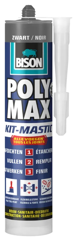 BISON POLYMAX Seal 280ML Zwart