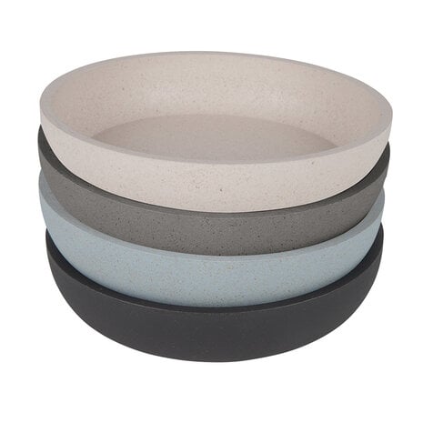 District 70 BAMBOO Dog Bowl - Small - Dark Grey