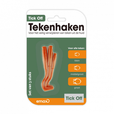 Tick off tekenhaken set 3 stuks
