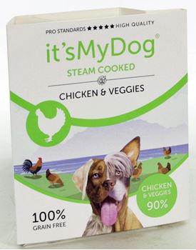 [IMD45400] its My Dog Steam Cooked Chicken + Veggies