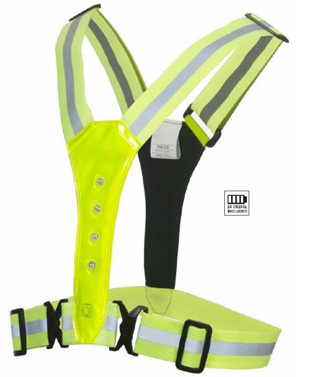 [2088] # Veiligheidsvest signalisatievest Led voor en achter