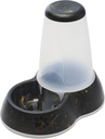 A8118 LOOP FOOD STORE LARGE 3L MARBLE ZWART/GOUD