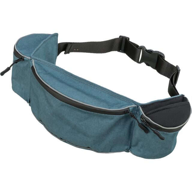 Heuptas Baggy Belt, riem: 62–125 cm, blauw