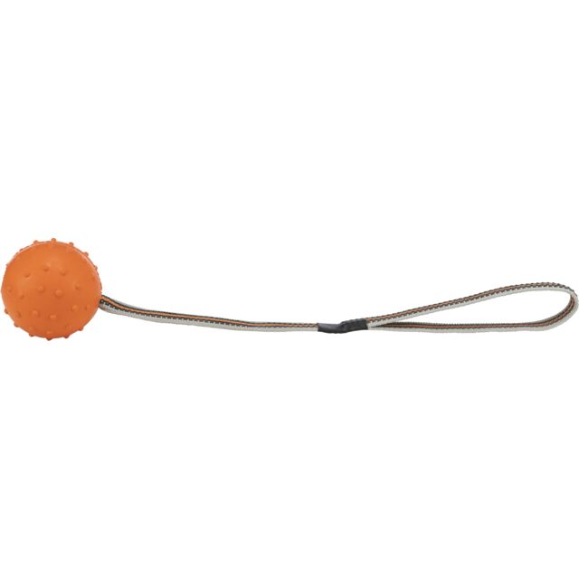 [32820] Bal aan rubberen singelband, natuurrubber, ø 6/35 cm, oranje