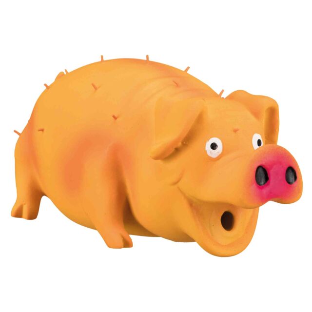 [35499] Stekelvarken, dierenstem, latex/polyestervlies, 21 cm, diverse