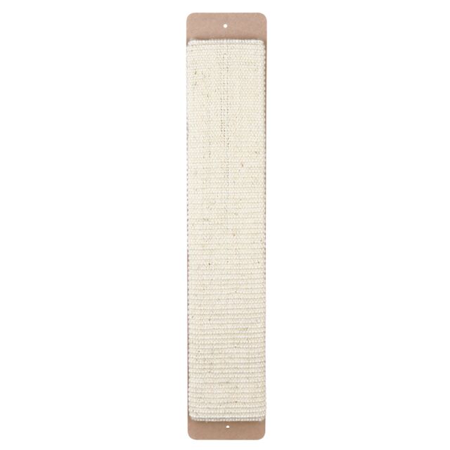 Krabplank, sisaltapijt, catnip, 17 × 70 cm, natuur