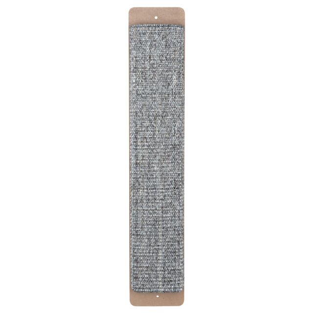 Krabplank, sisaltapijt, catnip, 11 × 56 cm, grijs