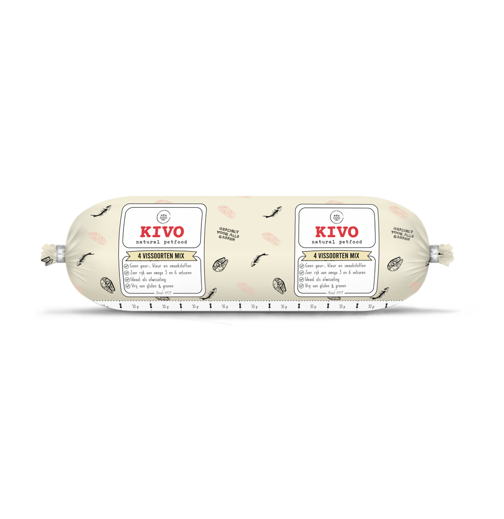 [2550] KIVO Rund/Kip 500gr 20x25gr