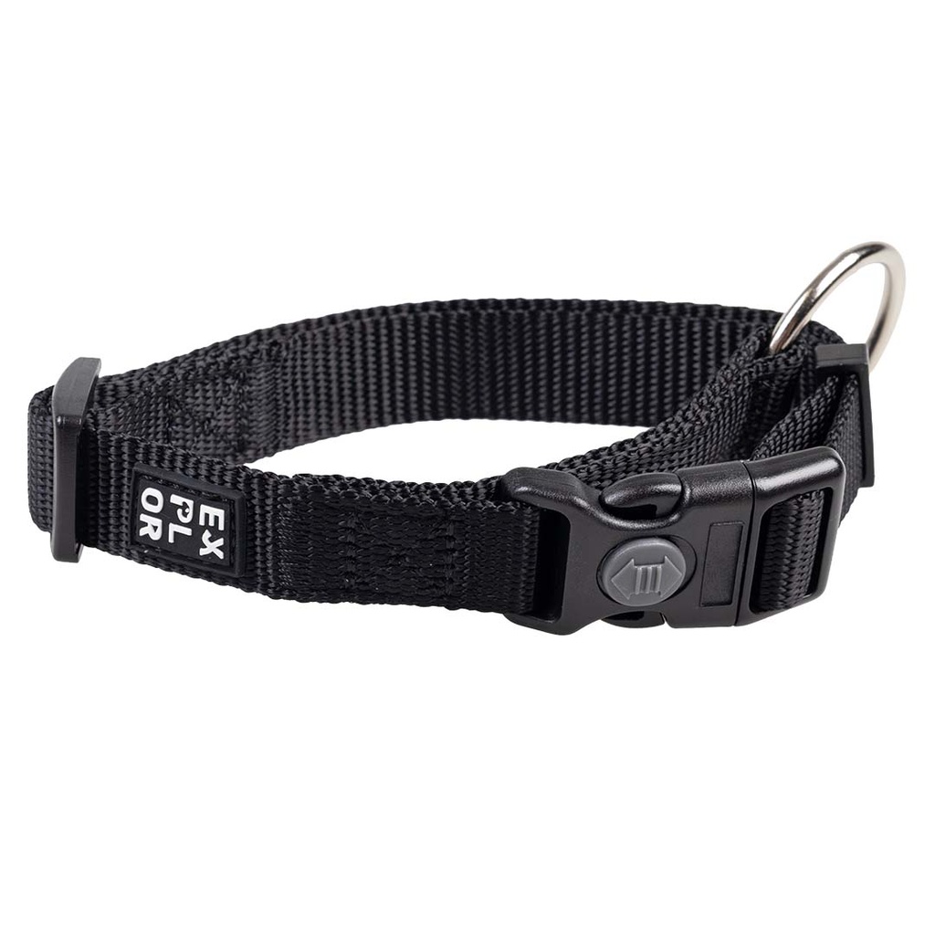Halsband Classic XL-40-65cm/40mm zwart