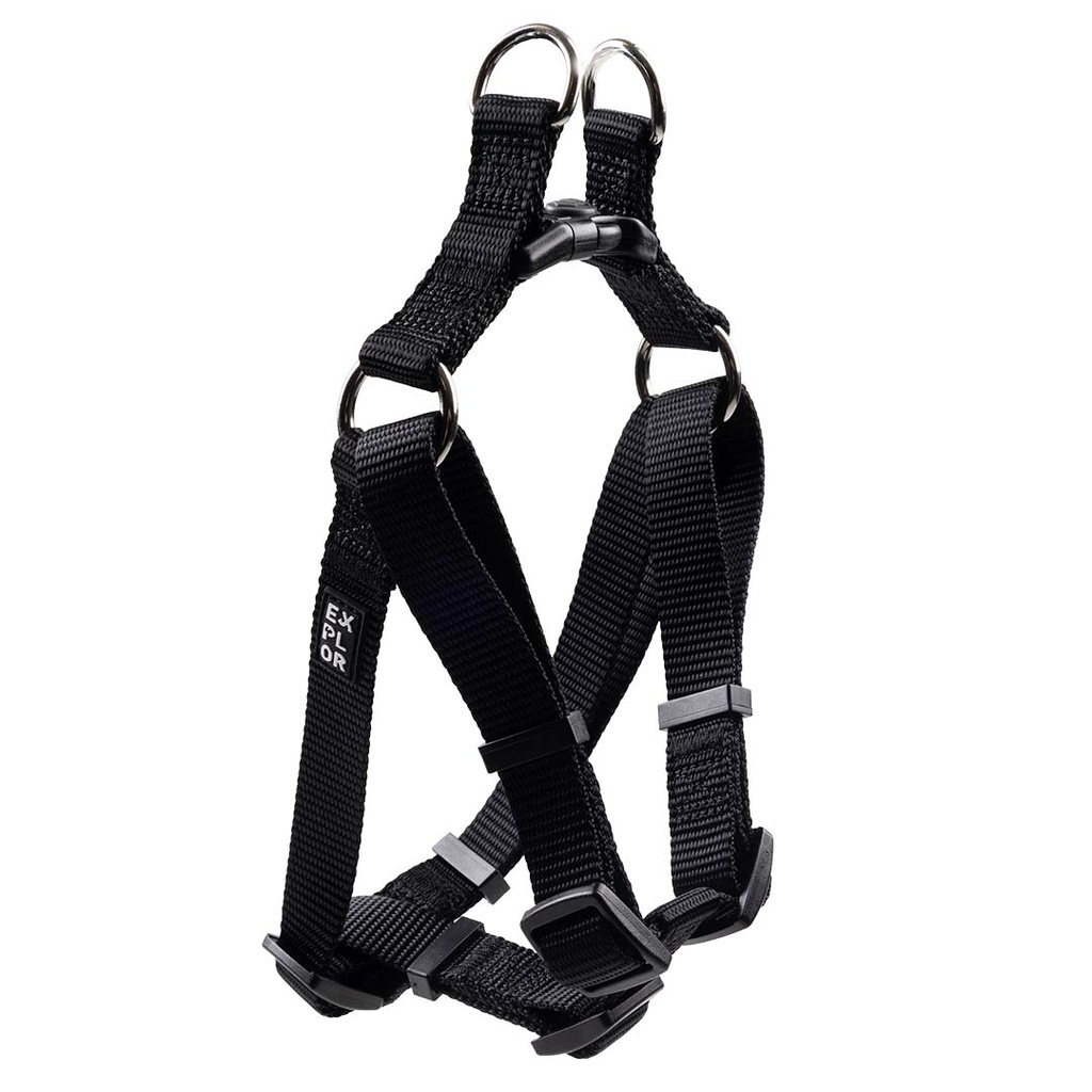 Harnas Step in Classic XS-30-40cm/15mm zwart