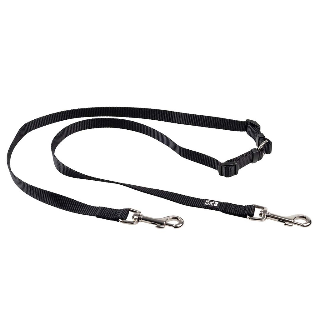 Koppelstuk Classic 40-70cm/15mm zwart