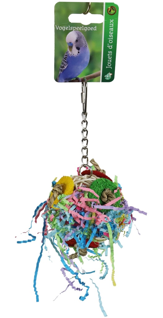 [020 1518] Boon Rotan gekleurd sliertjes en loofh 10cm
