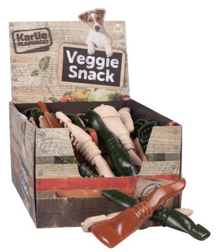 [524146los] * S28 VEGGIE STAAF MET APPEL/AARDBEI/ ANANAS 12CM