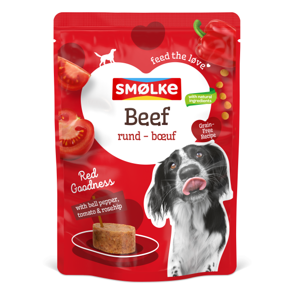 Smolke hond pouch beef 300gr