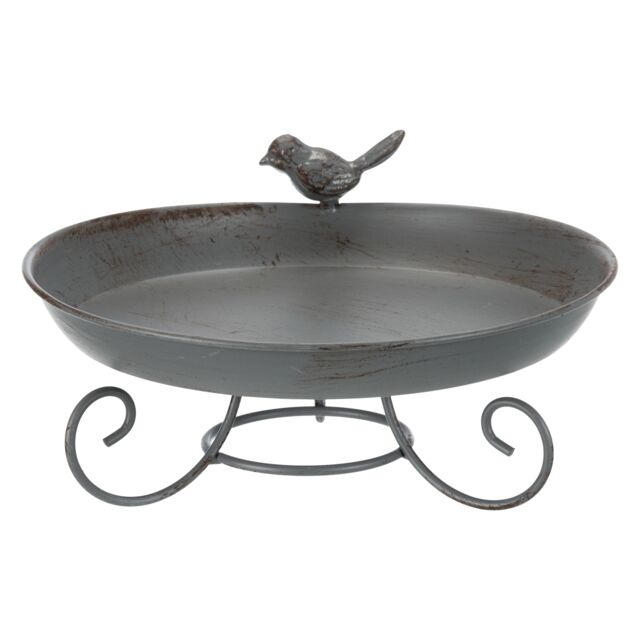Vogeldrinkschaal bad vrijstaand of op paal 800ml 22cm