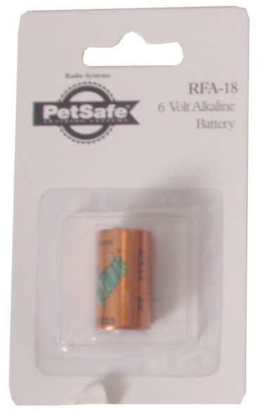 [RFA-18-11 ] !! Batterij PetSafe 6V RFA-18 Alkaline  wie wel??