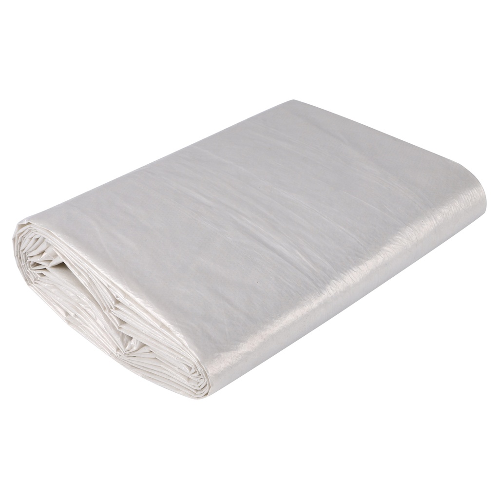 MASTER AFDEKZEIL LDPE   4X4M TRANSPARANT