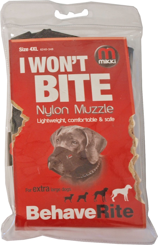 [020 9575] Mikki Muzzle Muilband Nr 4XL