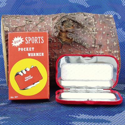 Hand warmer pocket formaat