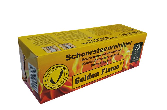 Golden Flame Schoorsteenveger met certifcaat
