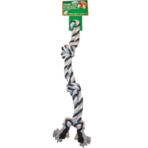 [020 8346] Floss-Toy Halter Klein Zwart/Wit