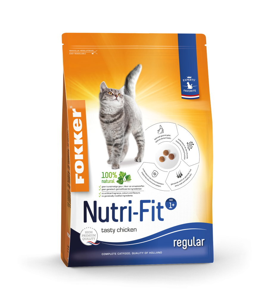 [24277] # Fokker Cat Nutri-Fit 2,5kg
