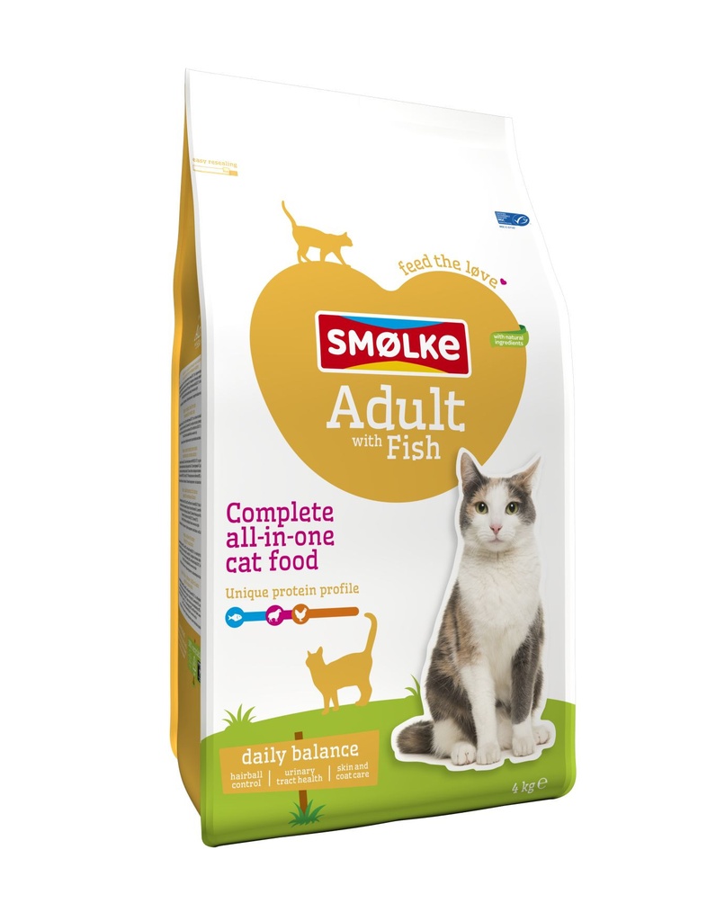 Smolke Cat Adult Fish 4 kg
