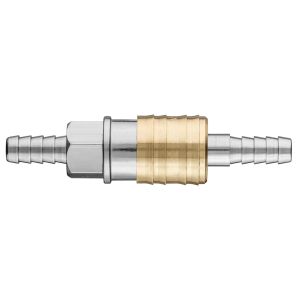 Universele snelkoppeling 8mm Slang Aansluiting en Insteek Nippel, 0-16 Bar, CE