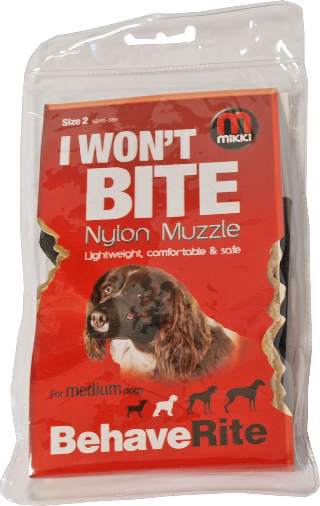[020 9572] Mikki Muzzle Muilband Nr 2