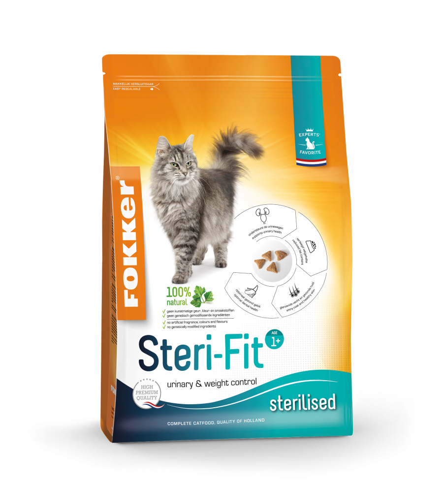 [4302] # Fokker Cat Steri-Fit 2,5 kg