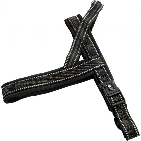Hurtta casual harness raven, 55 cm.