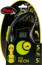 Flexi rollijn neon small 5 mtr