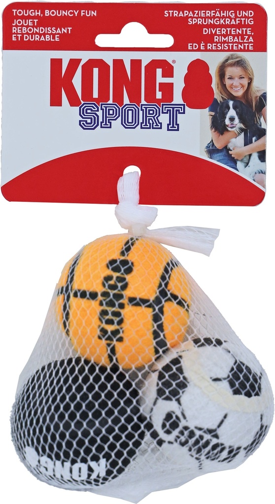[020 7183            ] Kong Sport Balls Small 3st