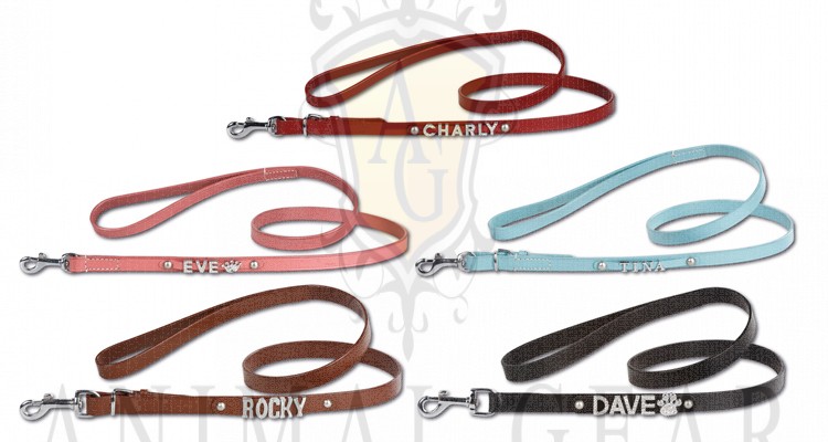 Letterleash red/silver 120cm x 10mm