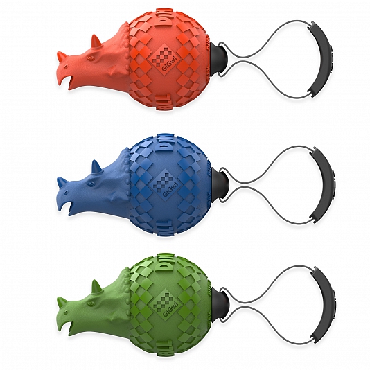 [BR_184200] # GIGWI - Dinoball Triceratops Lblauw