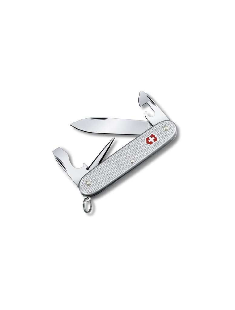 [BR_184726] Zakmes,Victorinox,Pioneer,8 func.,zilver alox