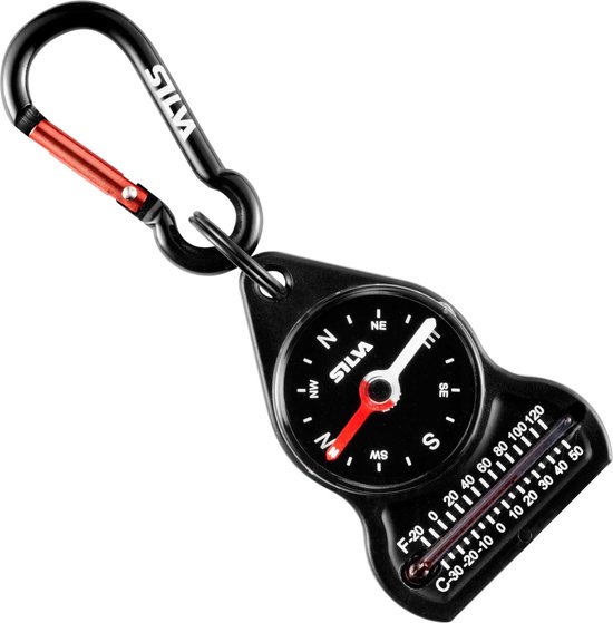 Kompas,Silva,Carabiner 10,m.thermomtr,karabnh