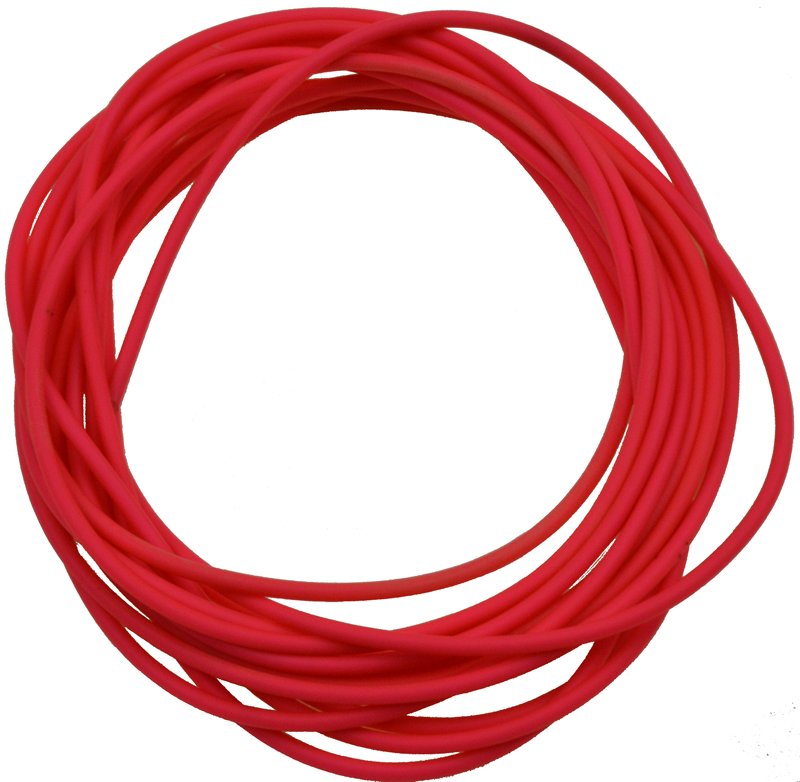 LFT Top Elastiek Hollow 3mtr. 2,3mm.