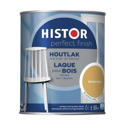 [BR_198702] # HISTOR PF HOUTLAK ZG BRASS MESH 0,75L