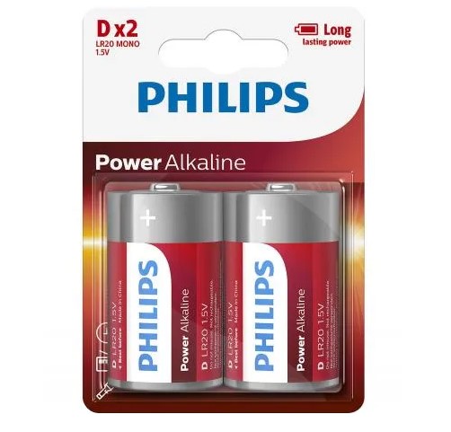 Philips PowerAlkaline D 1,5V