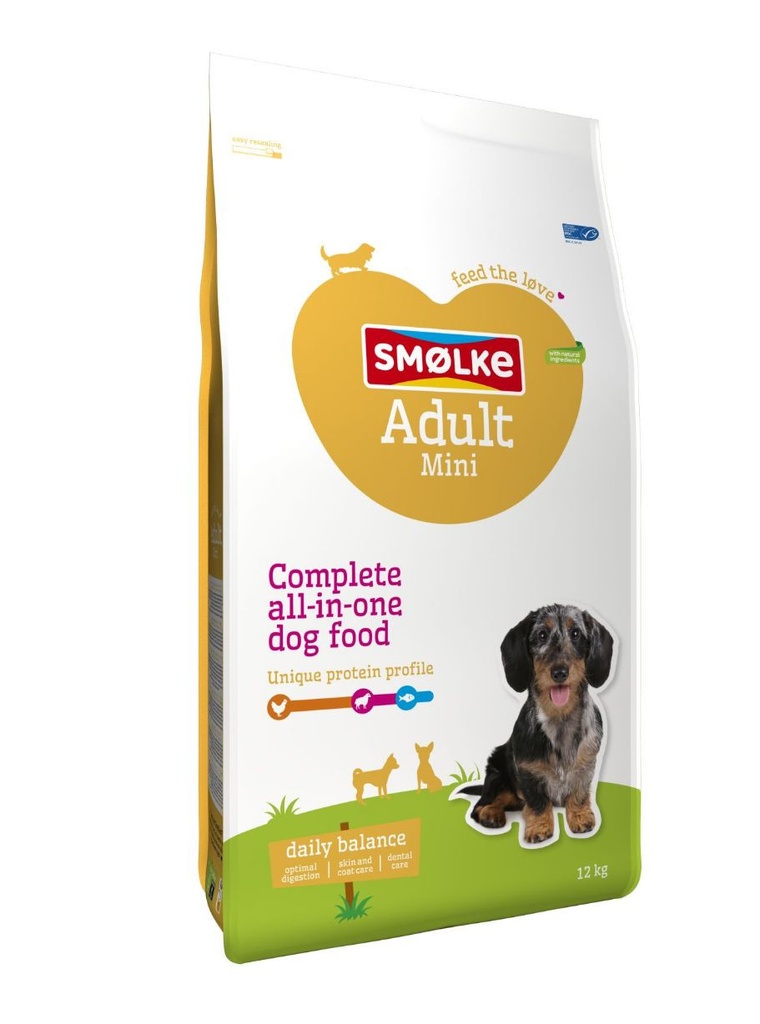 Smolke Hond Adult mini 12kg