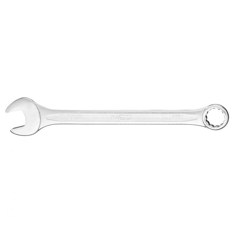 Steek/ringsleutel 11mm DIN 3113, CrV Staal, TUV M+T