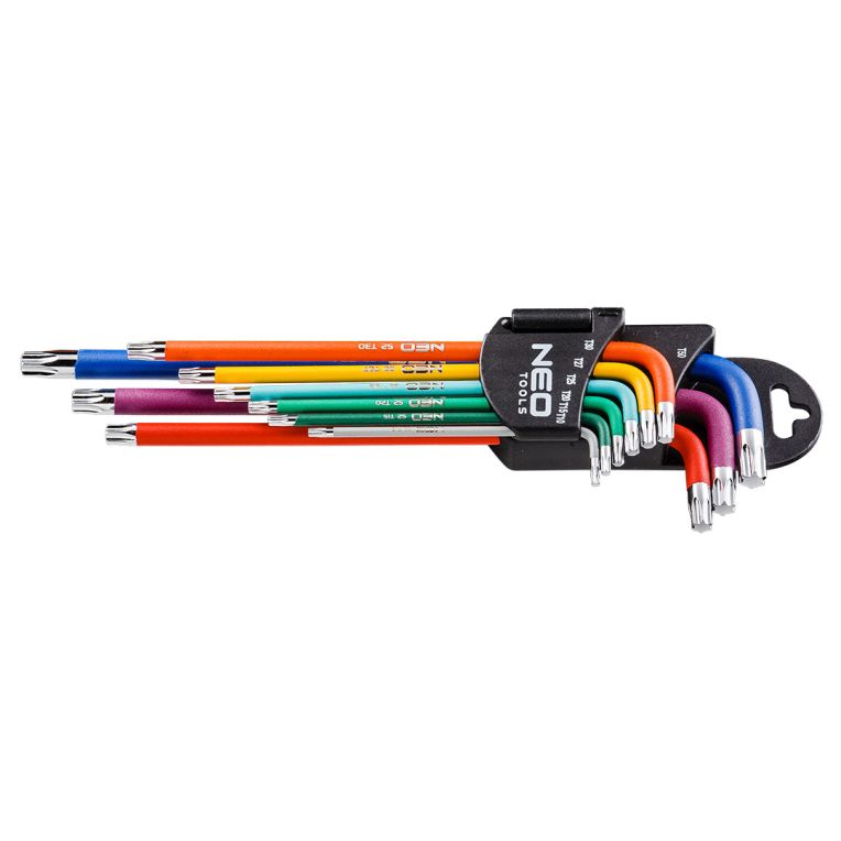 Torxset gekleurd TUV M+T