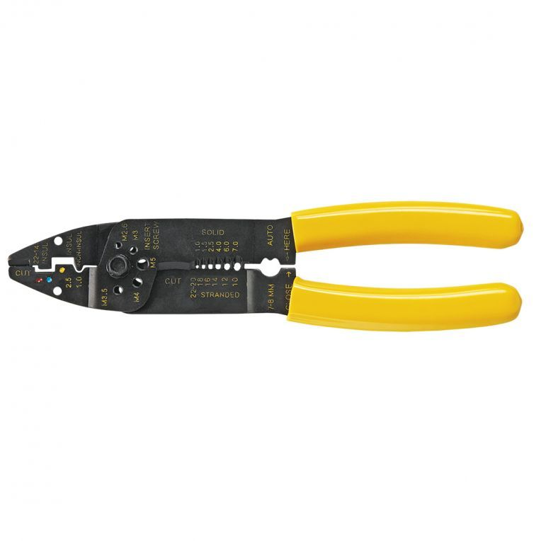 Striptang 230mm 1,0-7,0mm, CrV Staal