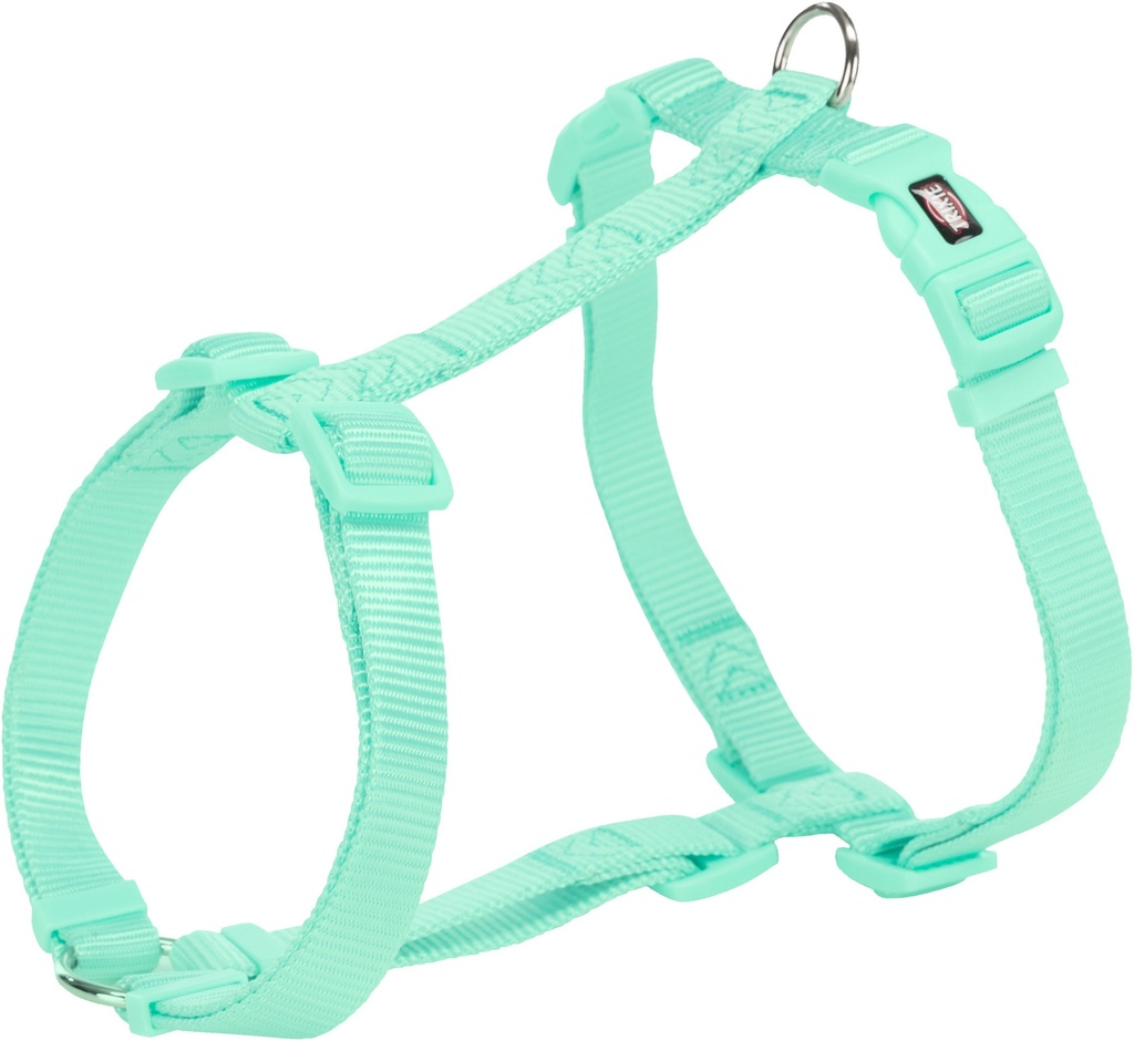 Premium H-tuig, XXS–XS: 20–32 cm/10 mm, mintgroen