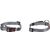 HALSBAND ZIGGI GRIJS 40-55CM20MM
